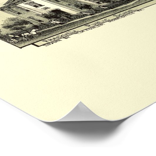 Frackville, PA Panoramic Map - 1889 Poster (Ecke)