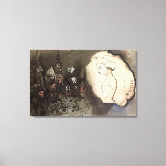 Fracta Juventus, 1864 Leinwanddruck (Vorderseite)