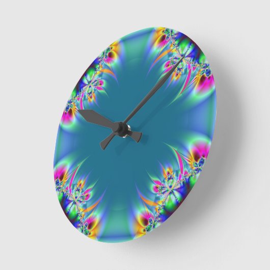 Fractal 124 runde wanduhr (Winkel)