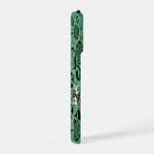 Fractal Bloom – Botanical Vortex iPhone Hülle (Rechte Seite)