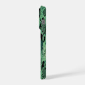 Fractal Bloom – Botanical Vortex iPhone Hülle (Linke Seite)