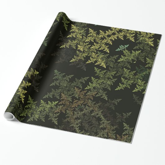 Fractal Camouflage Geschenkpapier (Ungerollt)