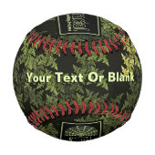 Fractal Camouflage Systems Logo Baseball (Rückseite)