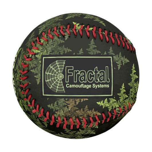 Fractal Camouflage Systems Logo Baseball (Vorderseite Links)