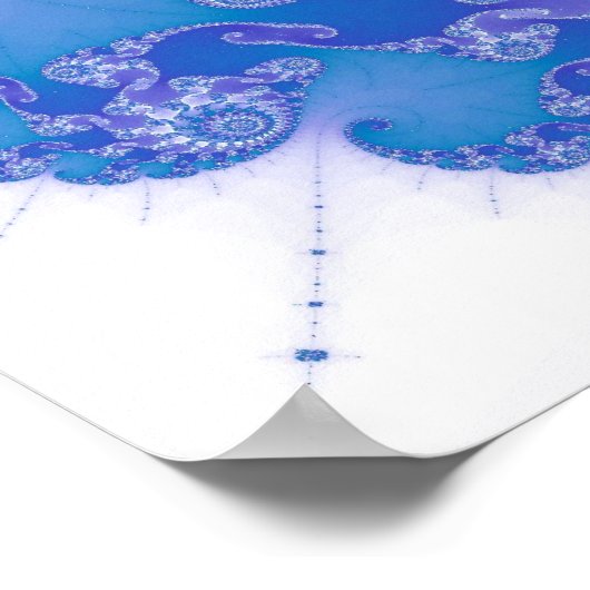 Fractal Cloud Poster (Ecke)