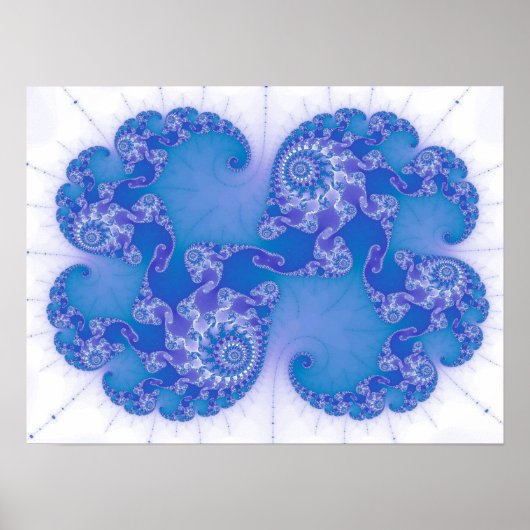 Fractal Cloud Poster (Vorne)