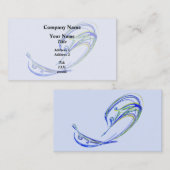 Fractal - Dolphin Visitenkarte (Vorne/Hinten)