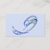 Fractal - Dolphin Visitenkarte (Rückseite)