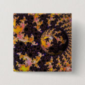 Fractal Firestorm Sphere Button (Vorderseite)