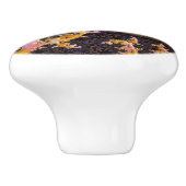 Fractal Firestorm Sphere Keramikknauf (Seitenansicht)