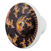 Fractal Firestorm Sphere Keramikknauf (Rechts)