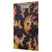 Fractal Firestorm Sphere Klemmbrett (Links)