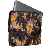 Fractal Firestorm Sphere Laptopschutzhülle (Vorne Rechts)