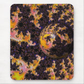 Fractal Firestorm Sphere Mousepad (Vorne)