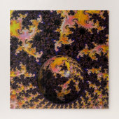 Fractal Firestorm Sphere Puzzle (Horizontal)
