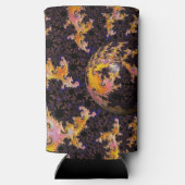 Fractal Firestorm Sphere Selters Dosenkühler (Rückseite)