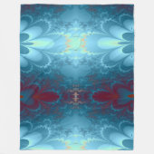 Fractal Fleecedecke (Vorderseite)