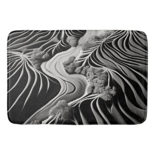Fractal Flow Badematte