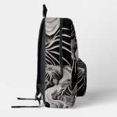 Fractal Flow Bedruckter Rucksack (Links)