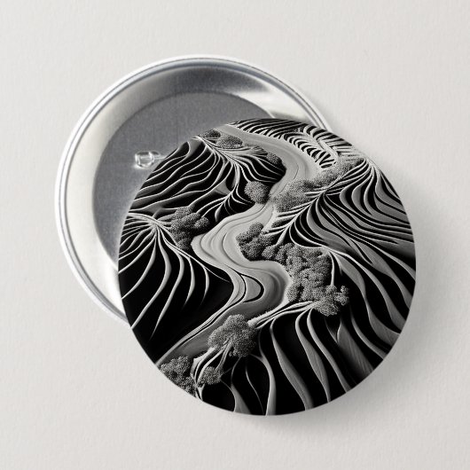 Fractal Flow Button (Vorne & Hinten)