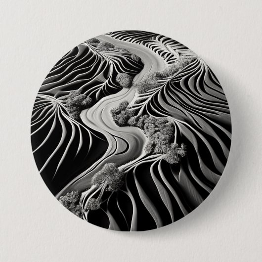 Fractal Flow Button (Vorderseite)