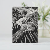 Fractal Flow Dankeskarte (Stehend Vorderseite)