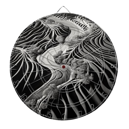 Fractal Flow Dartscheibe (vorne)