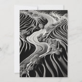 Fractal Flow Feiertagskarte (Vorderseite)