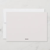 Fractal Flow Feiertagskarte (Rückseite)