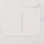 Fractal Flow Feiertagspostkarte (Rückseite)