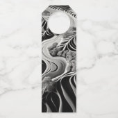 Fractal Flow Flaschenanhänger (Vorderseite)