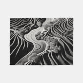 Fractal Flow Fleecedecke (Vorderseite (Horizontal))