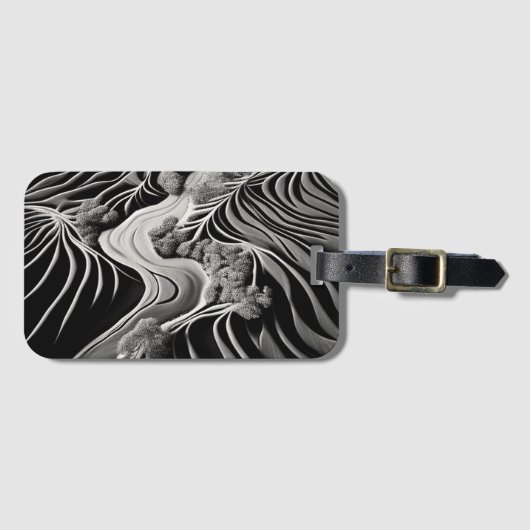 Fractal Flow Gepäckanhänger (Vorderseite (Horizontal))