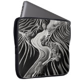 Fractal Flow Laptopschutzhülle (Vorne Rechts)