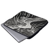 Fractal Flow Laptopschutzhülle (Vorne Knopf)