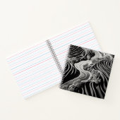Fractal Flow Notizblock (Innenseite)