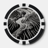 Fractal Flow Pokerchips (Vorderseite)