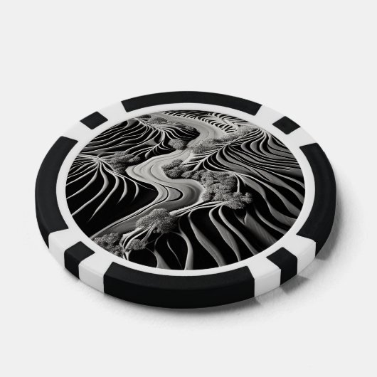 Fractal Flow Pokerchips (Einzeln)