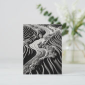 Fractal Flow Save The Date (Stehend Vorderseite)