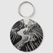 Fractal Flow Schlüsselanhänger (Rückseite)