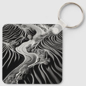 Fractal Flow Schlüsselanhänger (Rückseite)