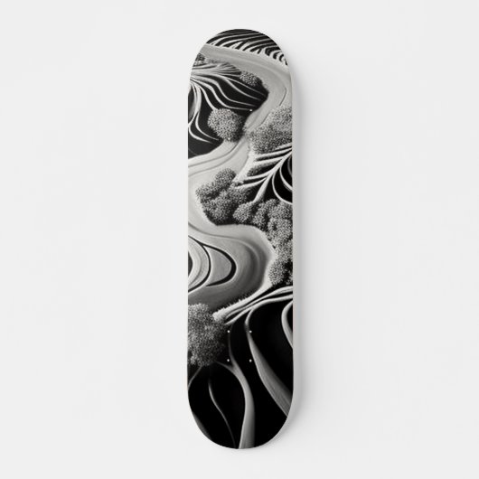 Fractal Flow Skateboard (Vorne)