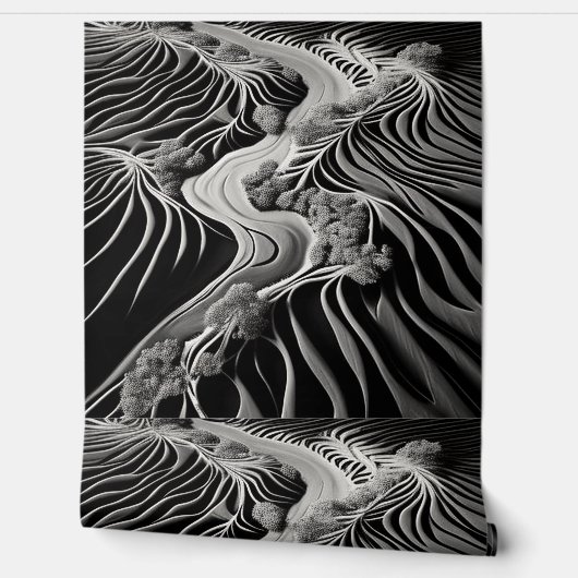 Fractal Flow Tapete (Abrollen)