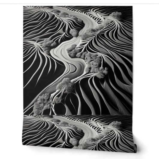 Fractal Flow Tapete (Abrollen)