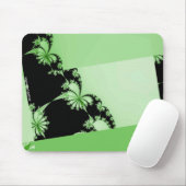 Fractal Garden lime Mousepad (Mit Mouse)