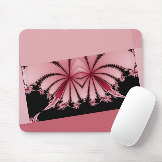 Fractal Garden Orchidee Mousepad (Mit Mouse)