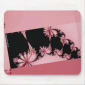 Fractal Garden rose Mousepad (Vorne)