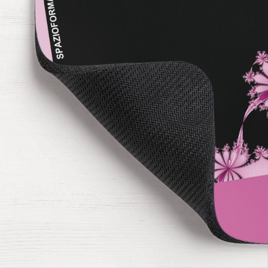 Fractal Garden rose water Mousepad (Ecke)