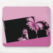 Fractal Garden rose water Mousepad (Vorne)