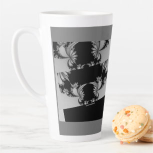 Fractal-Garten grau Milchtasse